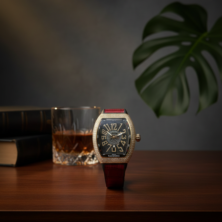 Franck Muller Vanguard Yachting Diamond Edition (without Box) ( black)