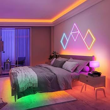 RGB LED Strip Lights that bring color, mood, and style to any room. Perfect for bedrooms, gaming setups, desks, TVs, and home décor, these lights instantly change the vibe with just one click.