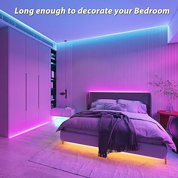 RGB LED Strip Lights that bring color, mood, and style to any room. Perfect for bedrooms, gaming setups, desks, TVs, and home décor, these lights instantly change the vibe with just one click.