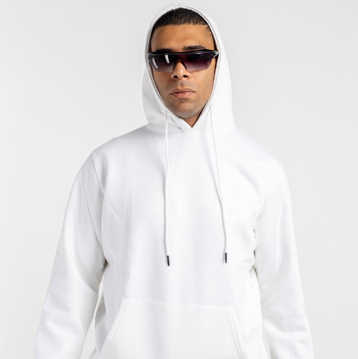 plain White Hoodie